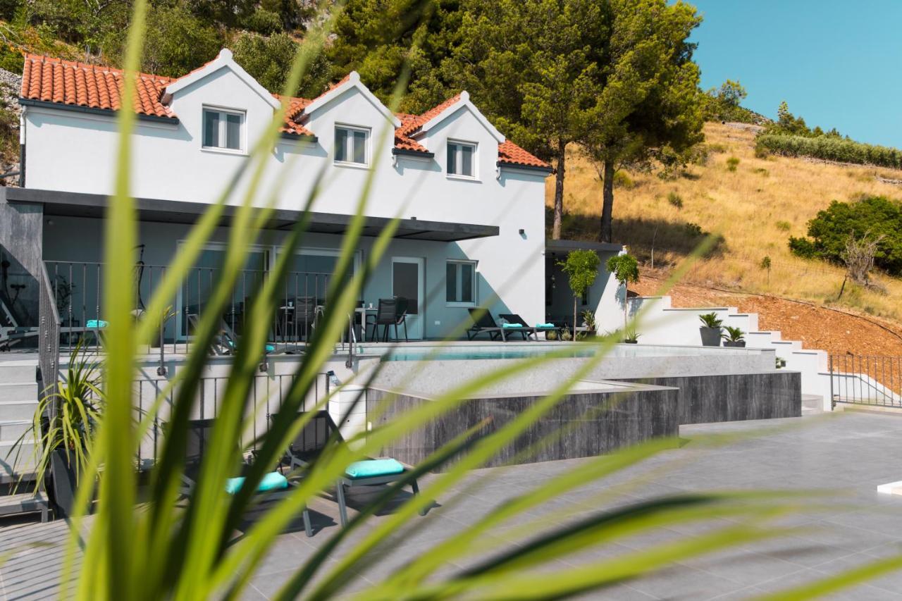 Villa Kruna With Breathtaking View Murvica  Buitenkant foto