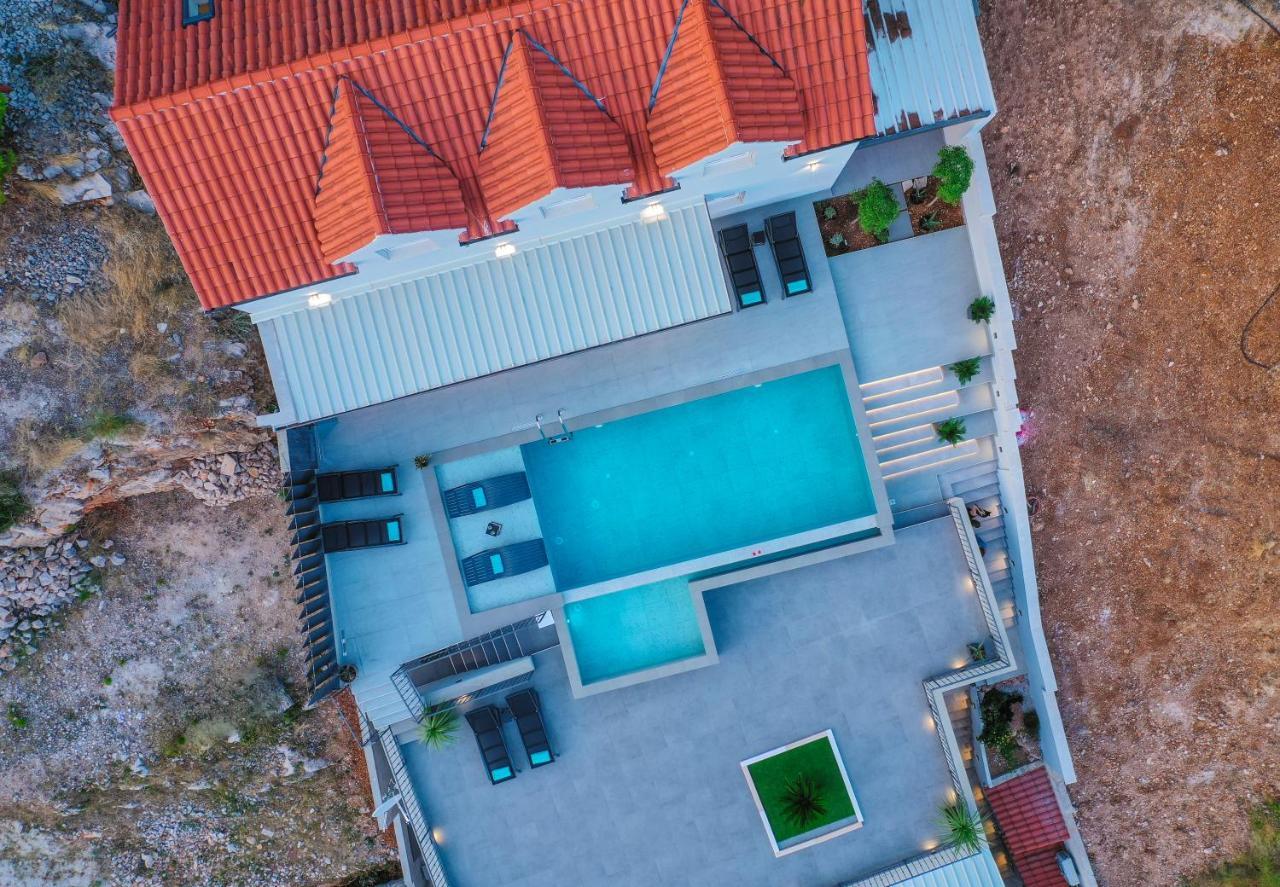 Villa Kruna With Breathtaking View Murvica  Buitenkant foto