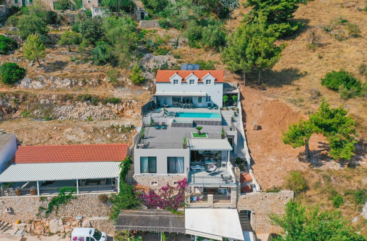 Villa Kruna With Breathtaking View Murvica  Buitenkant foto