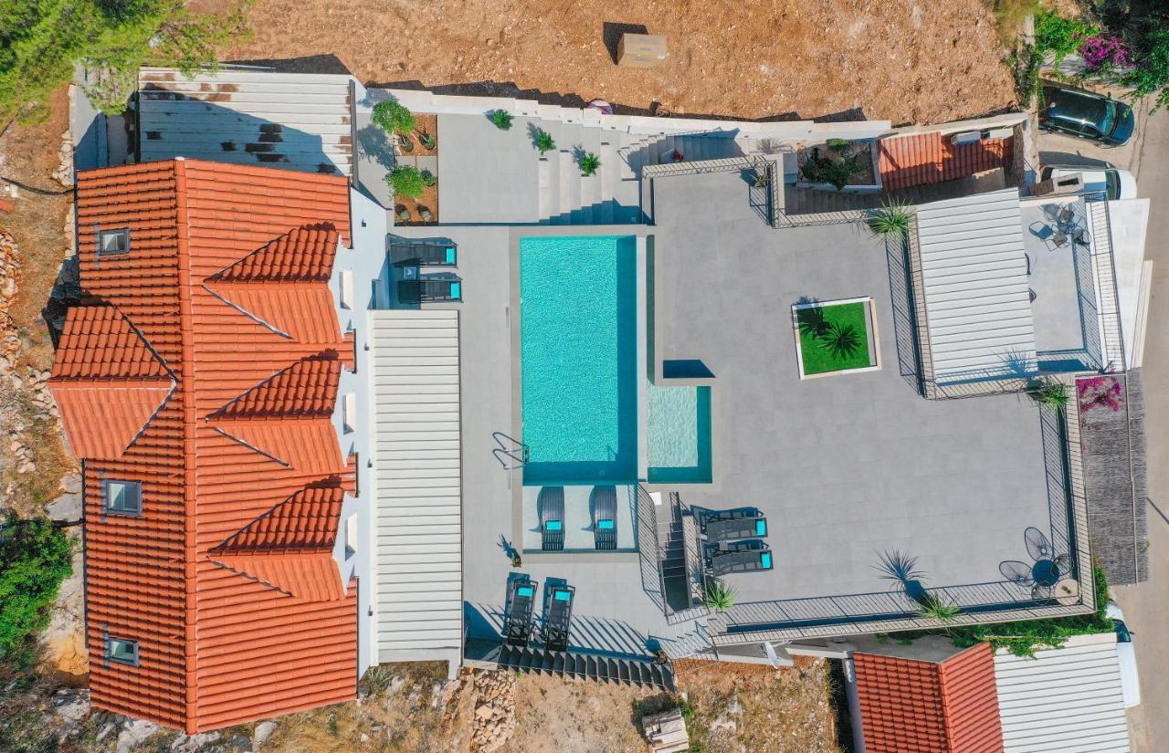 Villa Kruna With Breathtaking View Murvica  Buitenkant foto