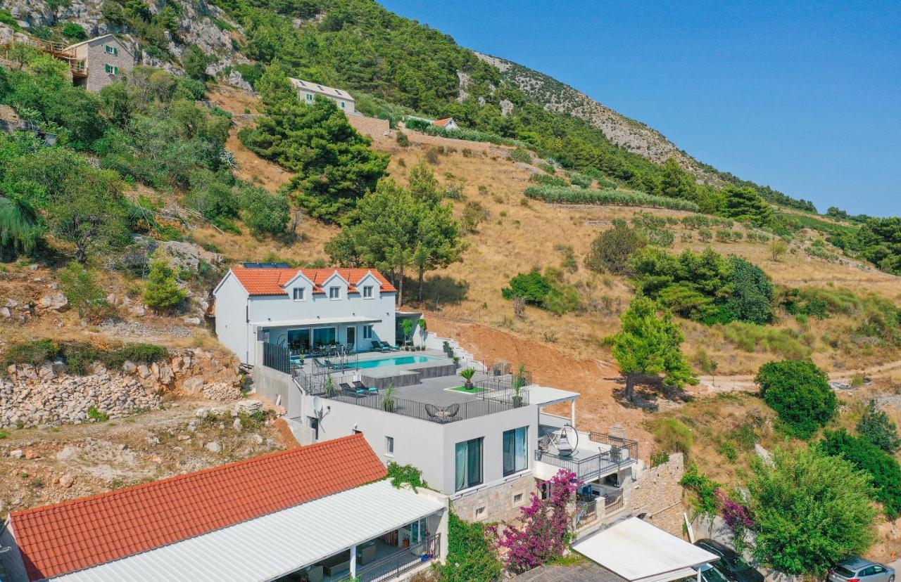 Villa Kruna With Breathtaking View Murvica  Buitenkant foto
